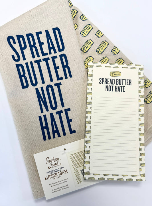 Spread Butter Not Hate Notepad