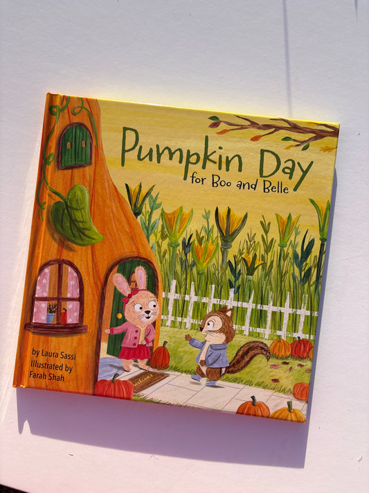 Pumpkin Day for Boo and Belle