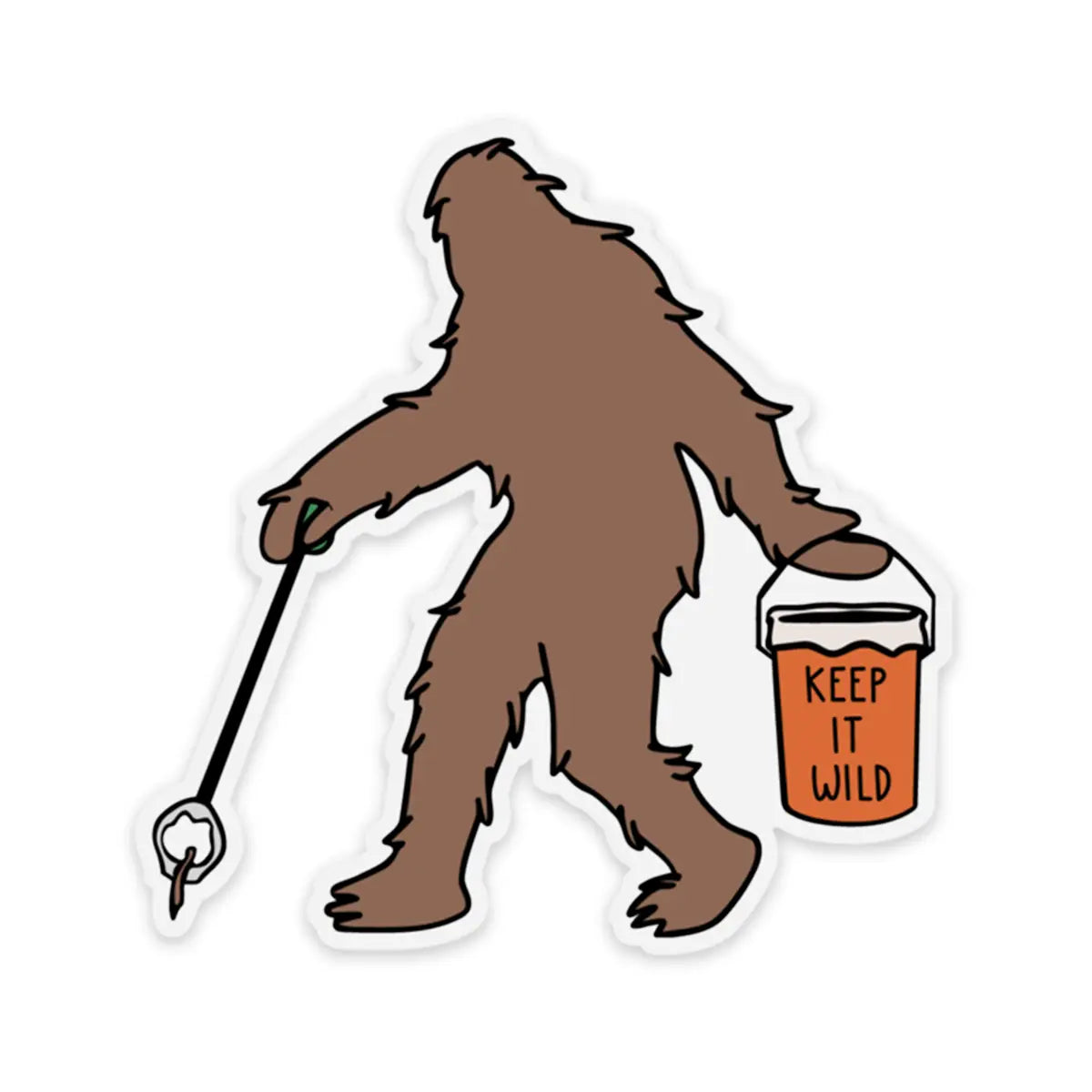 Sasquatch Sticker