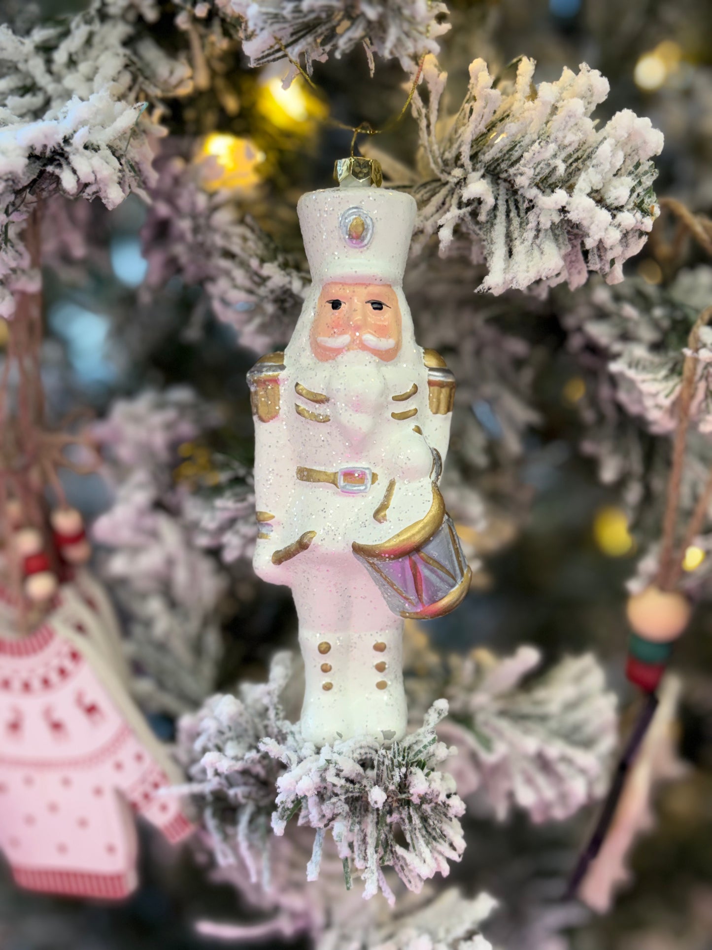 Golden Nutcracker Ornament