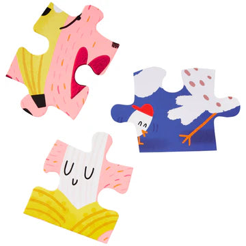 Hello Lucky Bananas For You Double Sided Puzzle