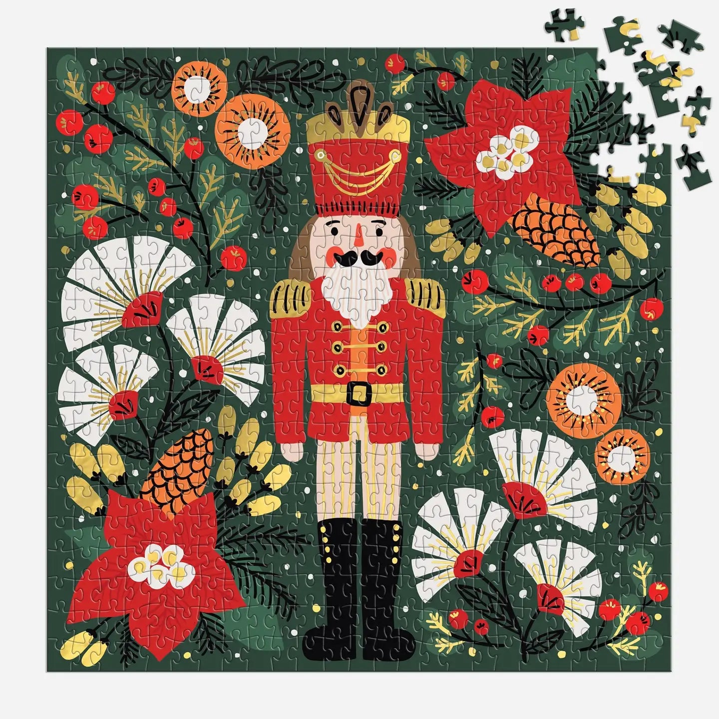 Merry Nutcracker 500 Piece Foil Puzzle