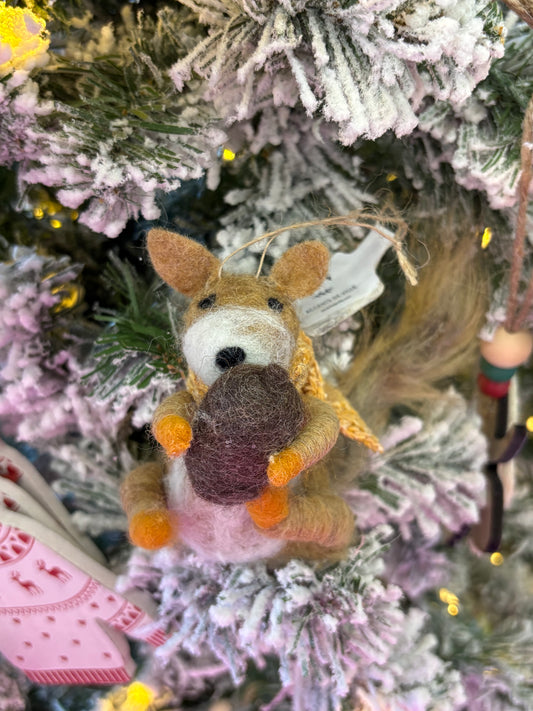 Woodland Wool Ornament