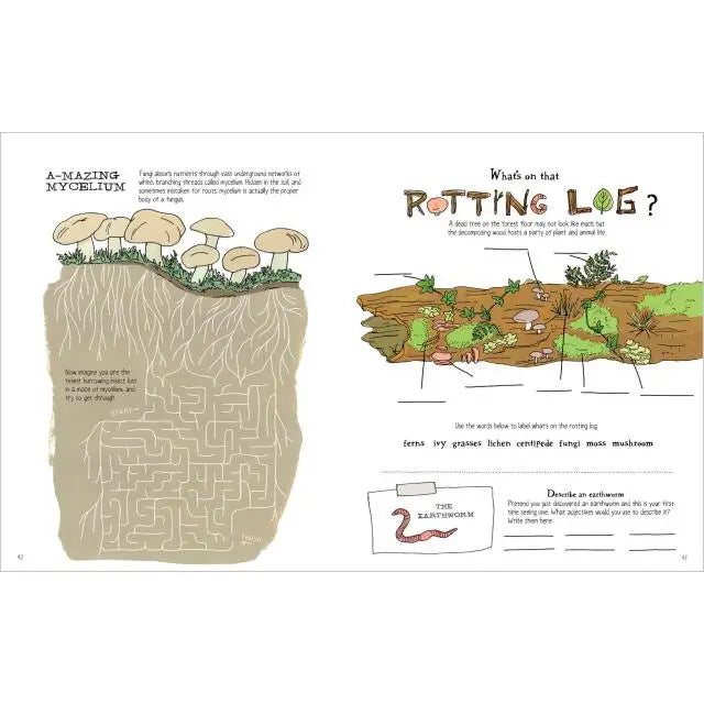Nature Anatomy Activity Book