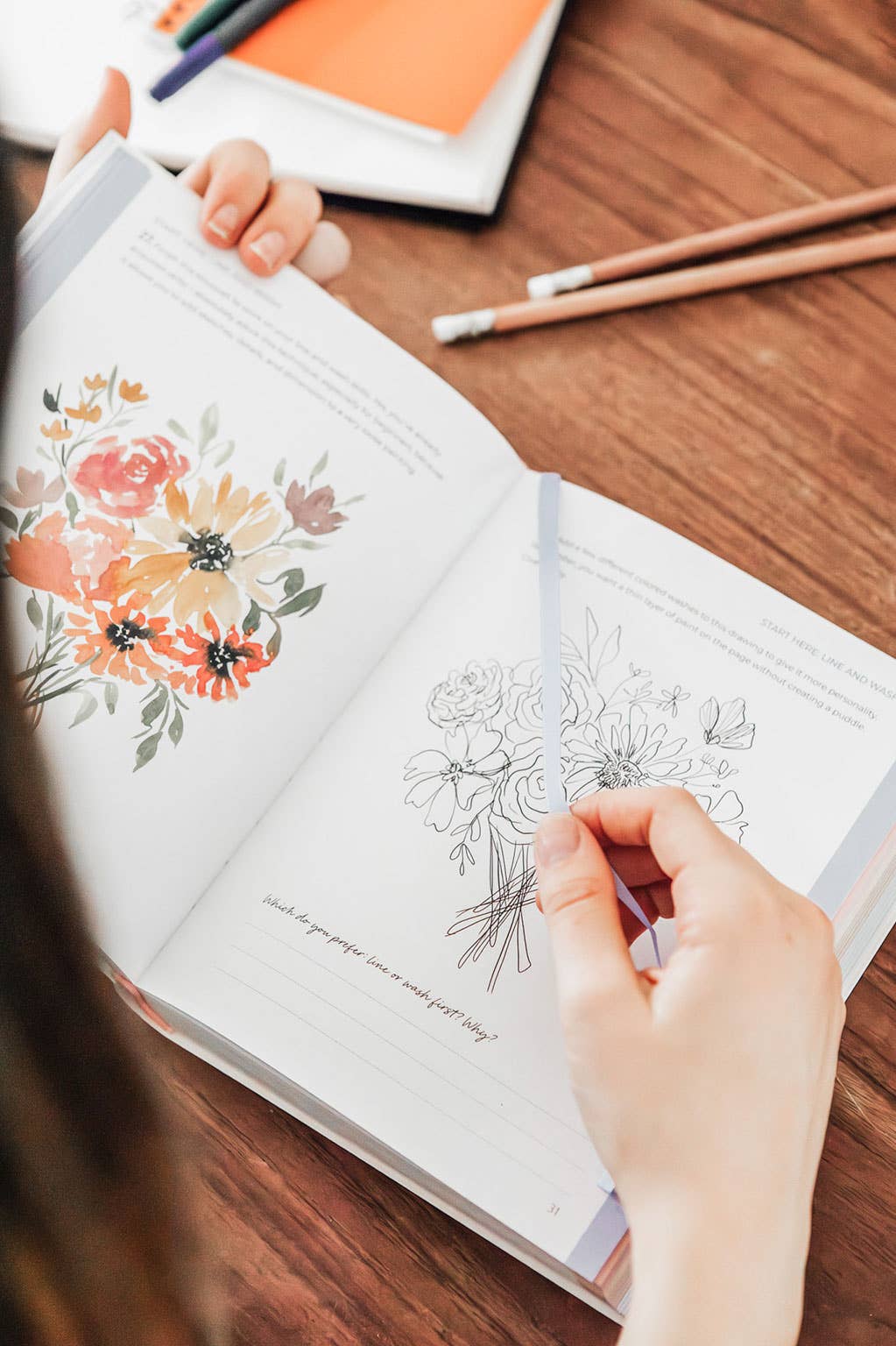 Bloom Mini Coloring Book | Floral Coloring Book for Adults