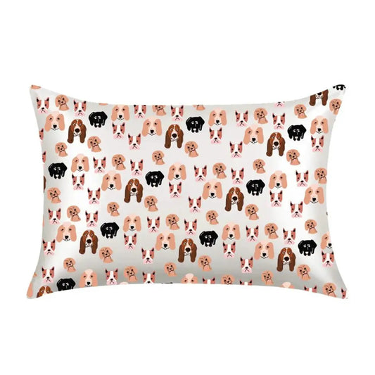 Dog Satin Pillowcase