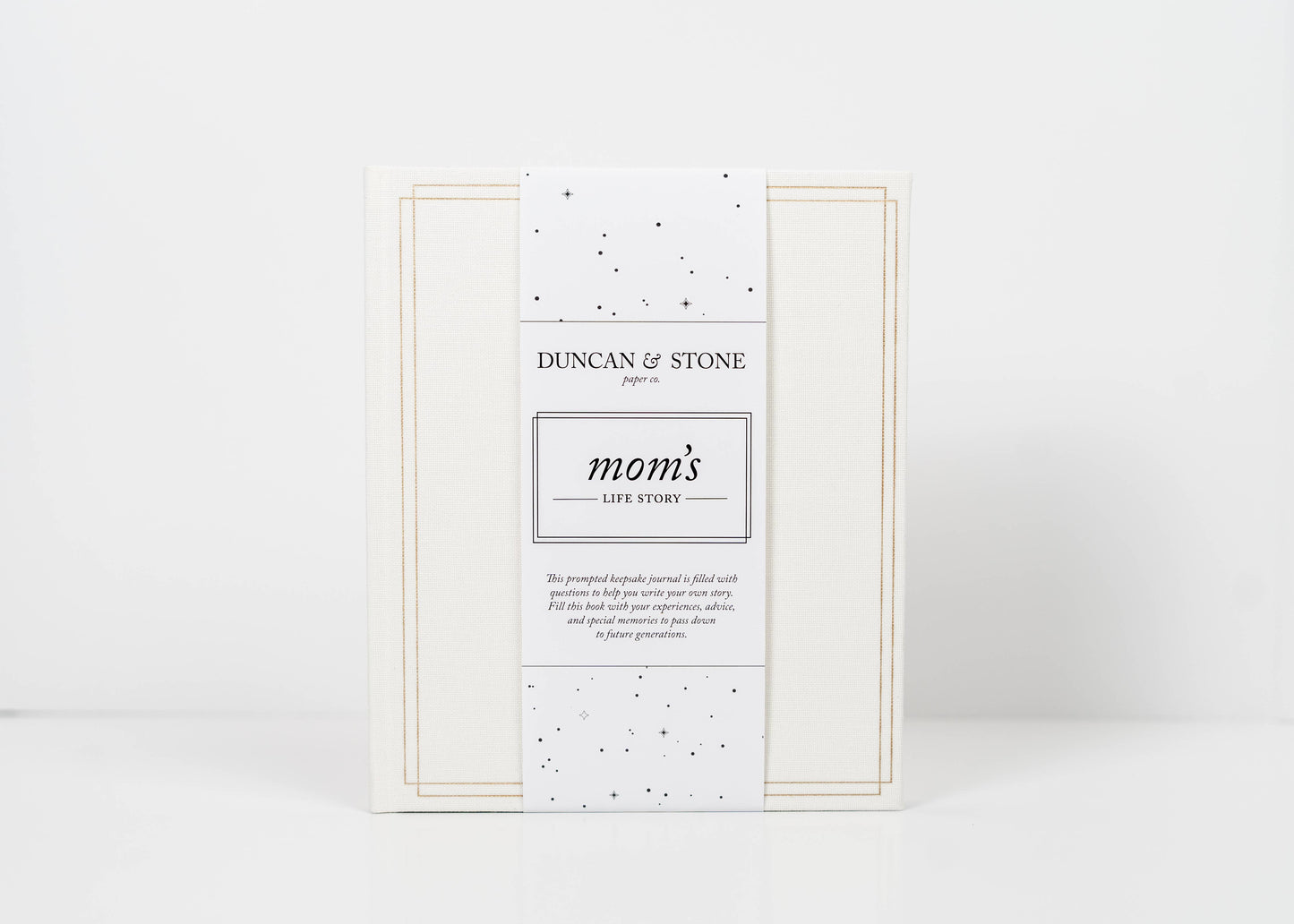 DAD Tell Me Your Story Journal - Linen Bound Life Story Book