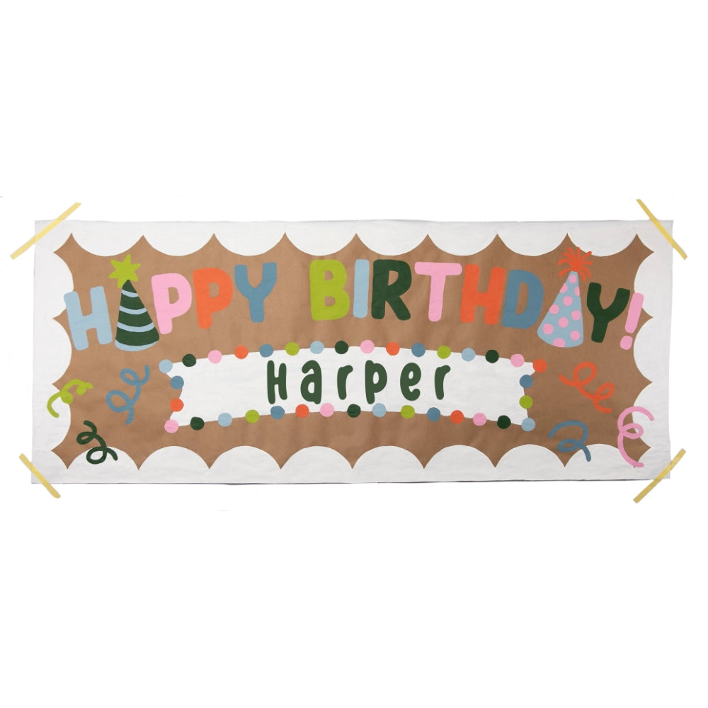 Happy Birthday DIY Banner by Numbers™ Kit