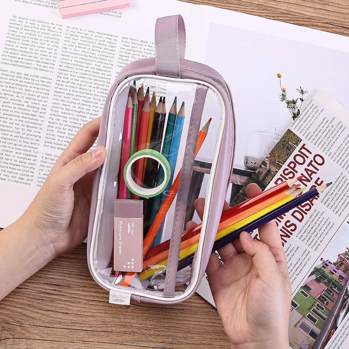 Pink Pencil Case