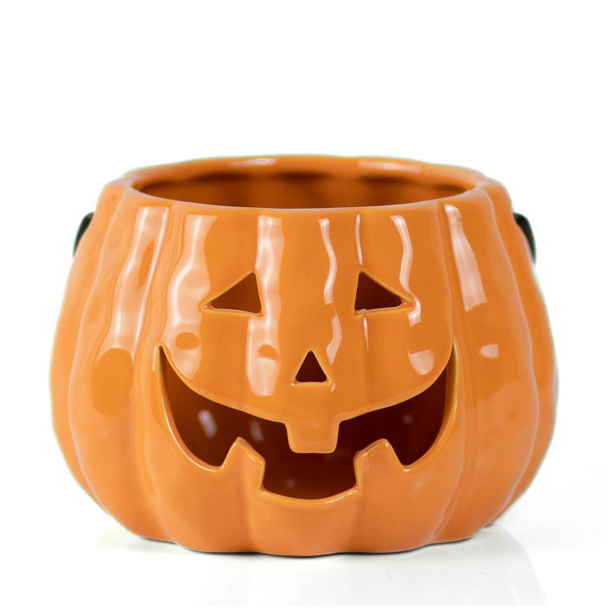 Harrison Ceramic Pumpkin   Orange   6x4