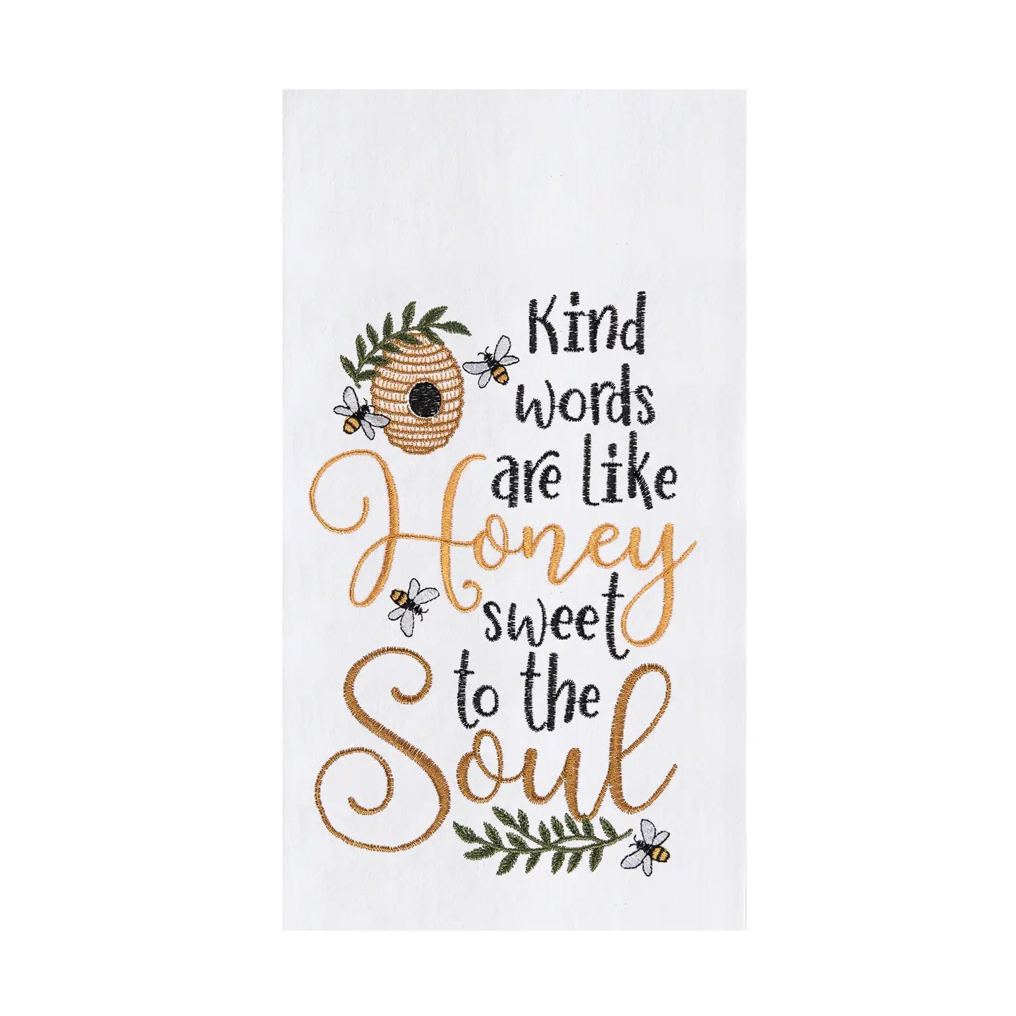Kind Words Are Like Honey Tea Towel