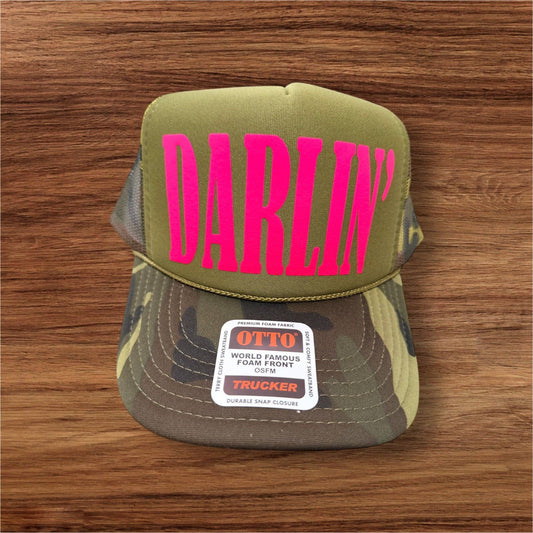 DARLIN Camo Trucker Hat