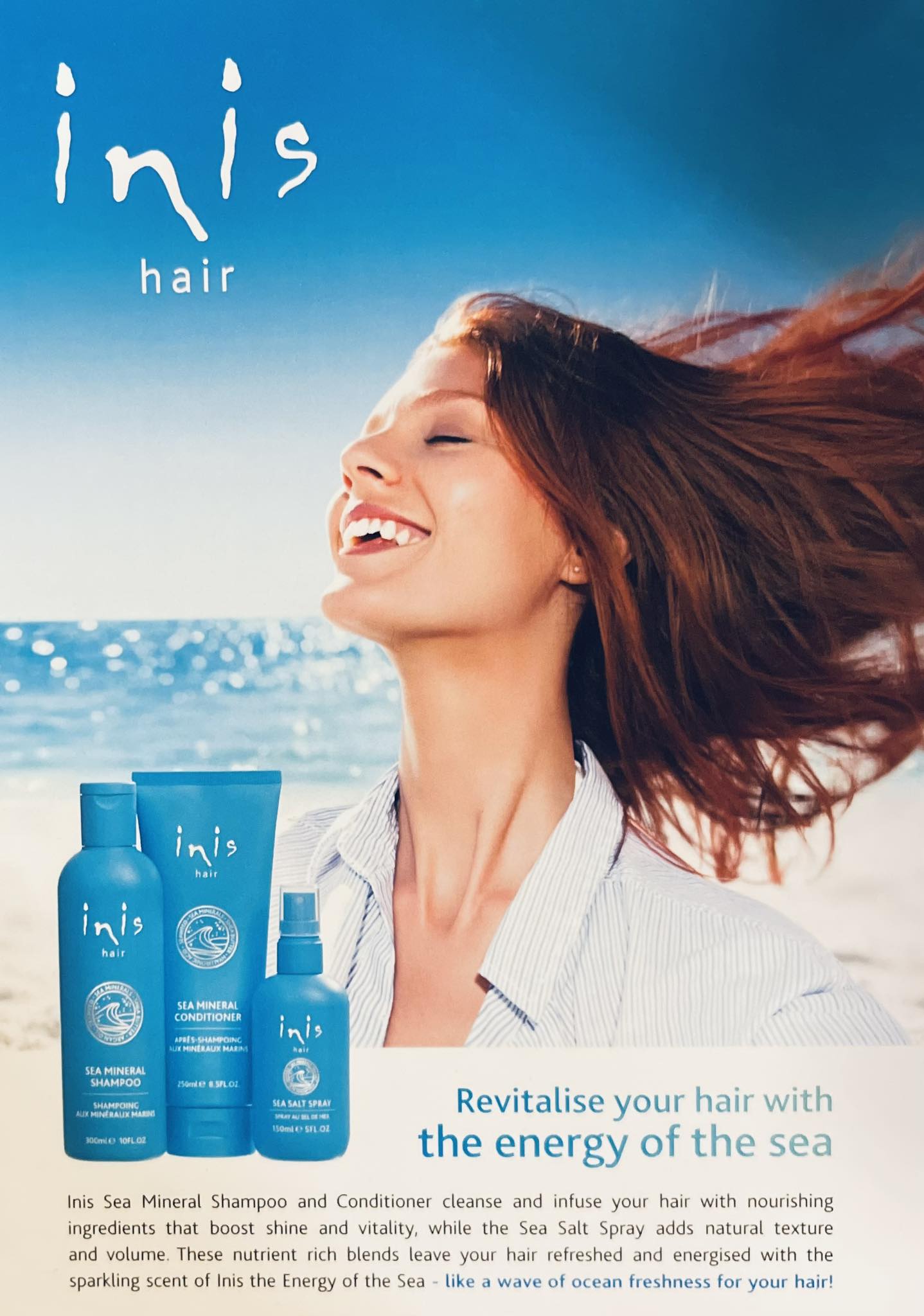 Inis Revitalizing Hair Care – Shampoo & Conditioner
