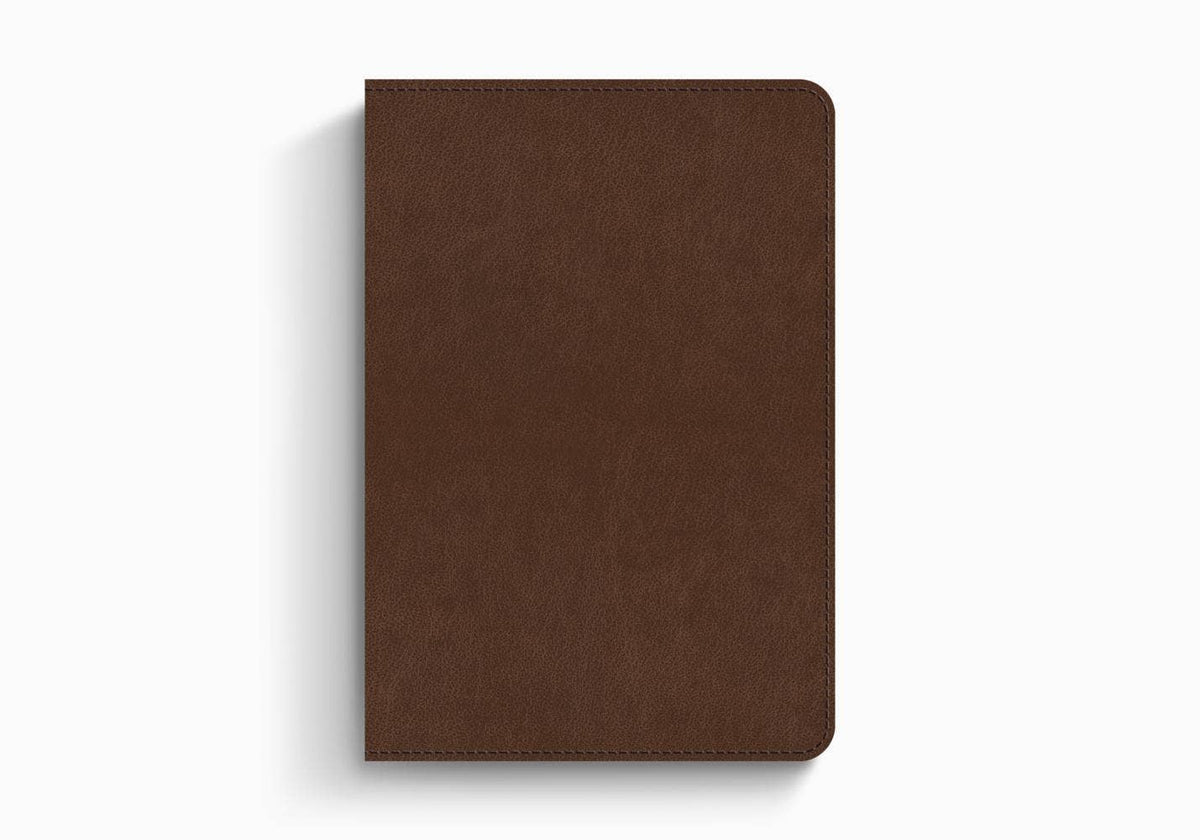 ESV Applying the Gospel Study Bible for Men in brown TruTone