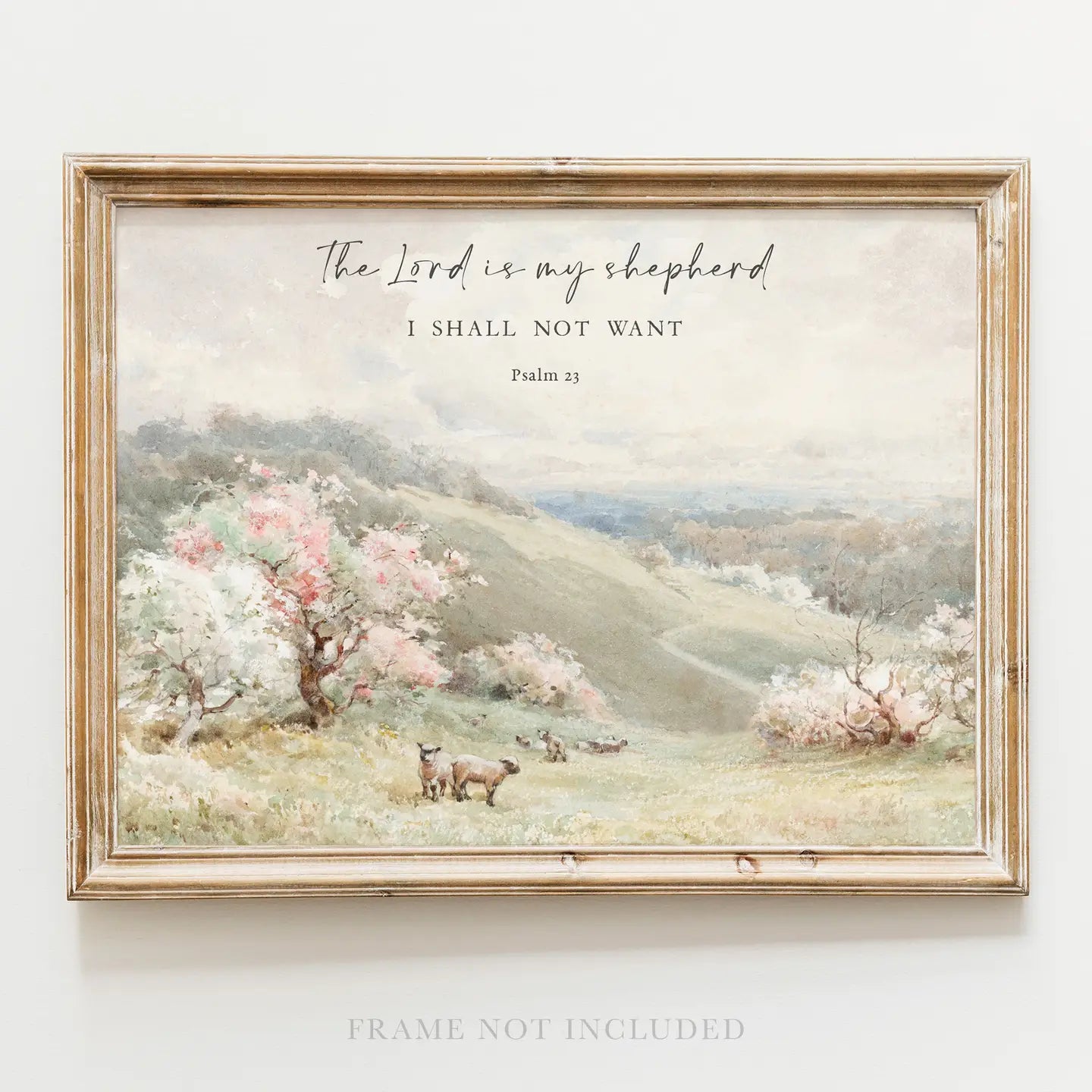 Psalm 23 Art 8x10