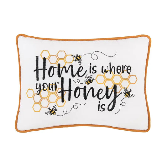Home is Where Your Honey is Pillow