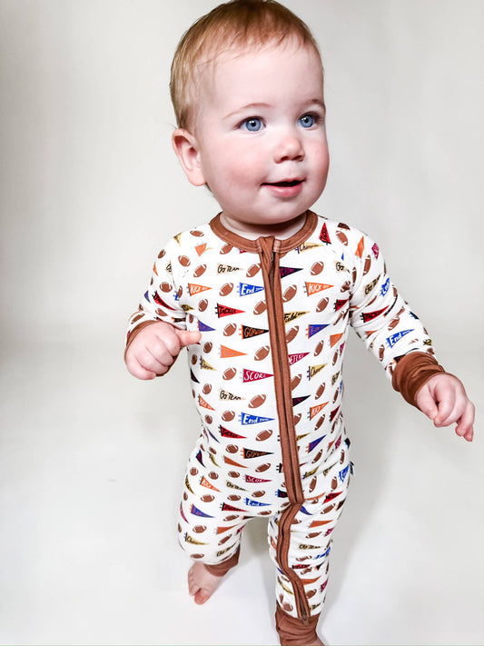Varsity Convertible Zip PJs