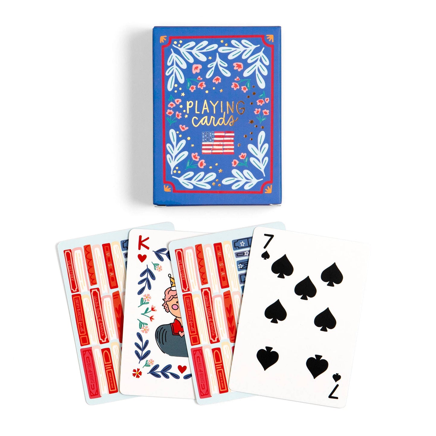 American Flag Books Deck of Cards
