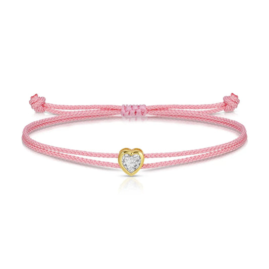 The Everly Adjustable Heart Bracelet