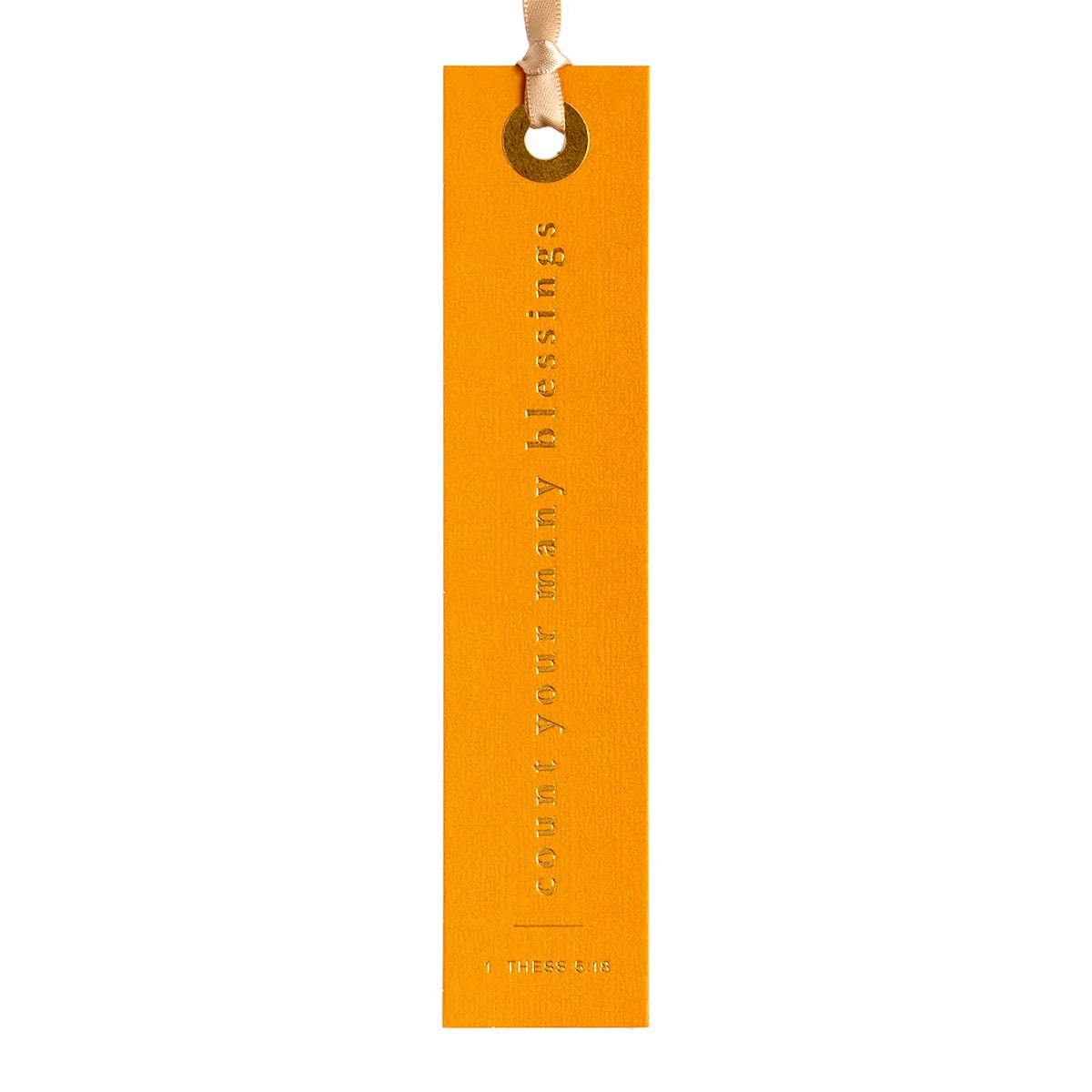 Church Notes Co. Scripture Bookmark | Gold Foil Bible Bookmark