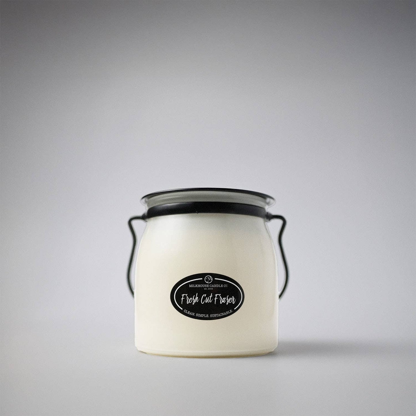 16 oz Butter Jar Candle: Fresh Cut Fraser