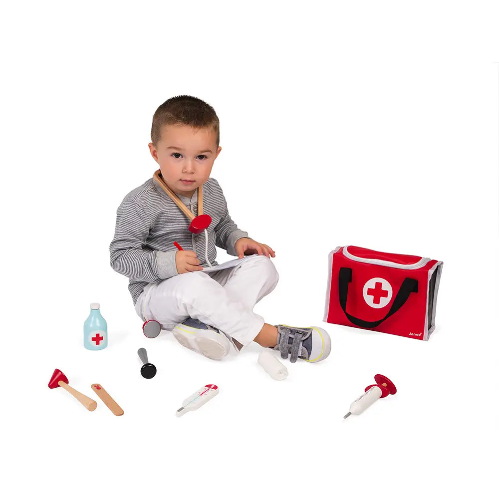 Doctor Set Pretend Play Occupational Toy 10 Accessories