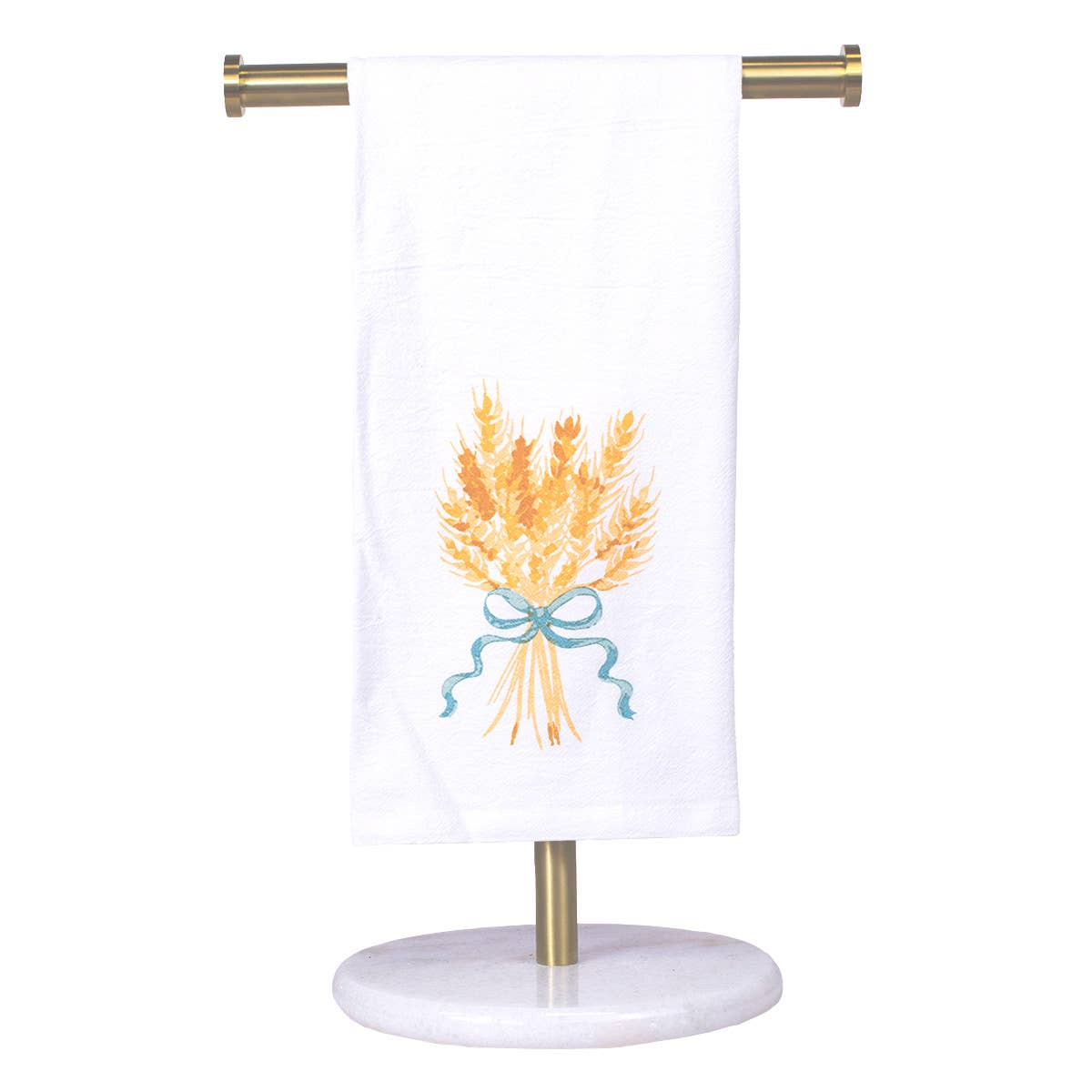 Wheat Bundle Flour Sack Hand Towel   White/Multi   20x28