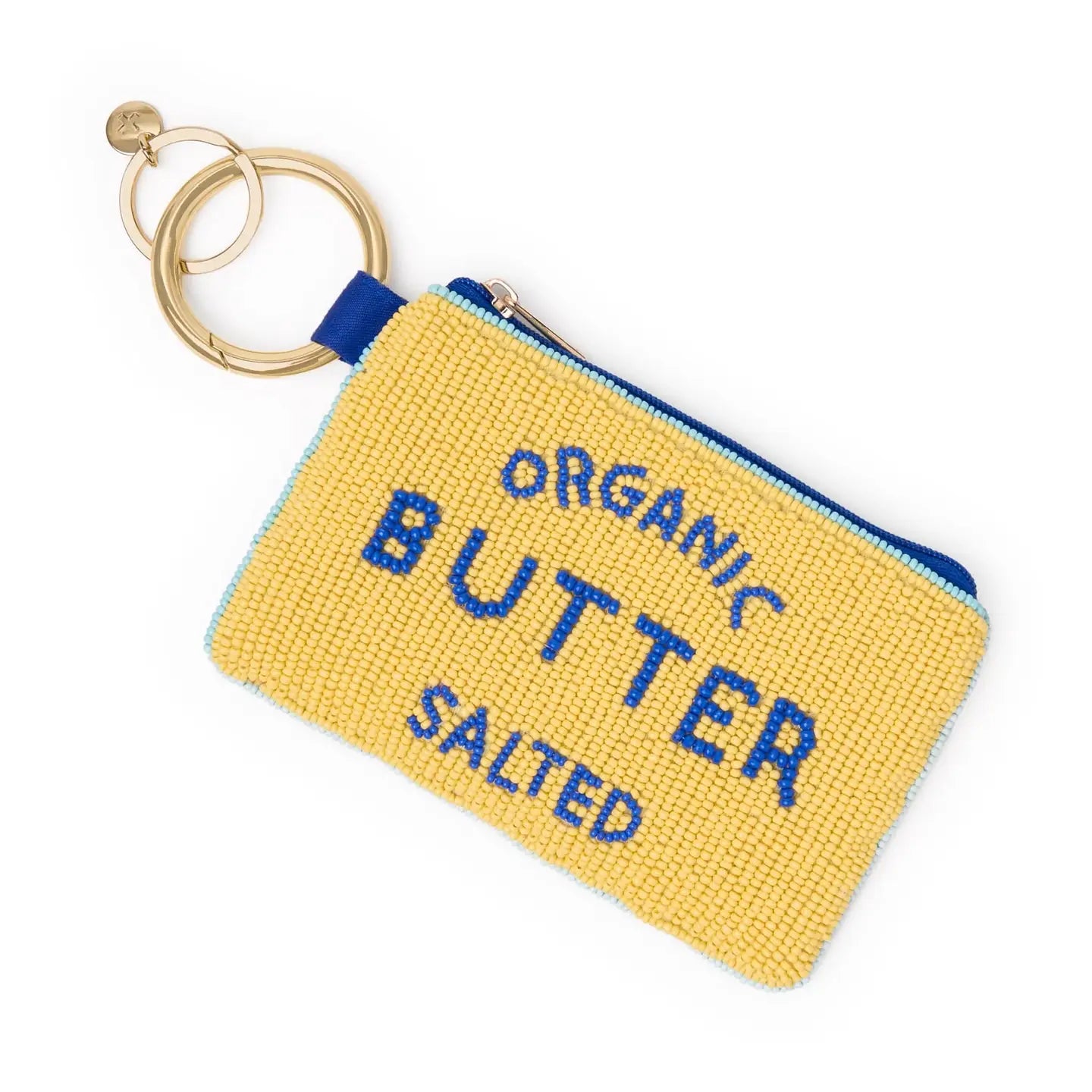 The Butter Me Up Beaded Coin Pouch