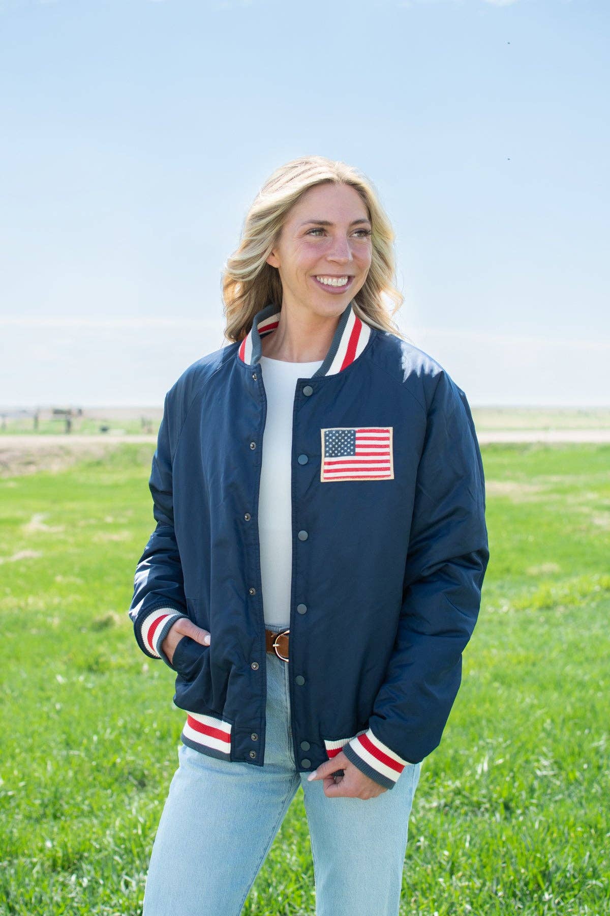 USA 250 Varsity Style Jacket