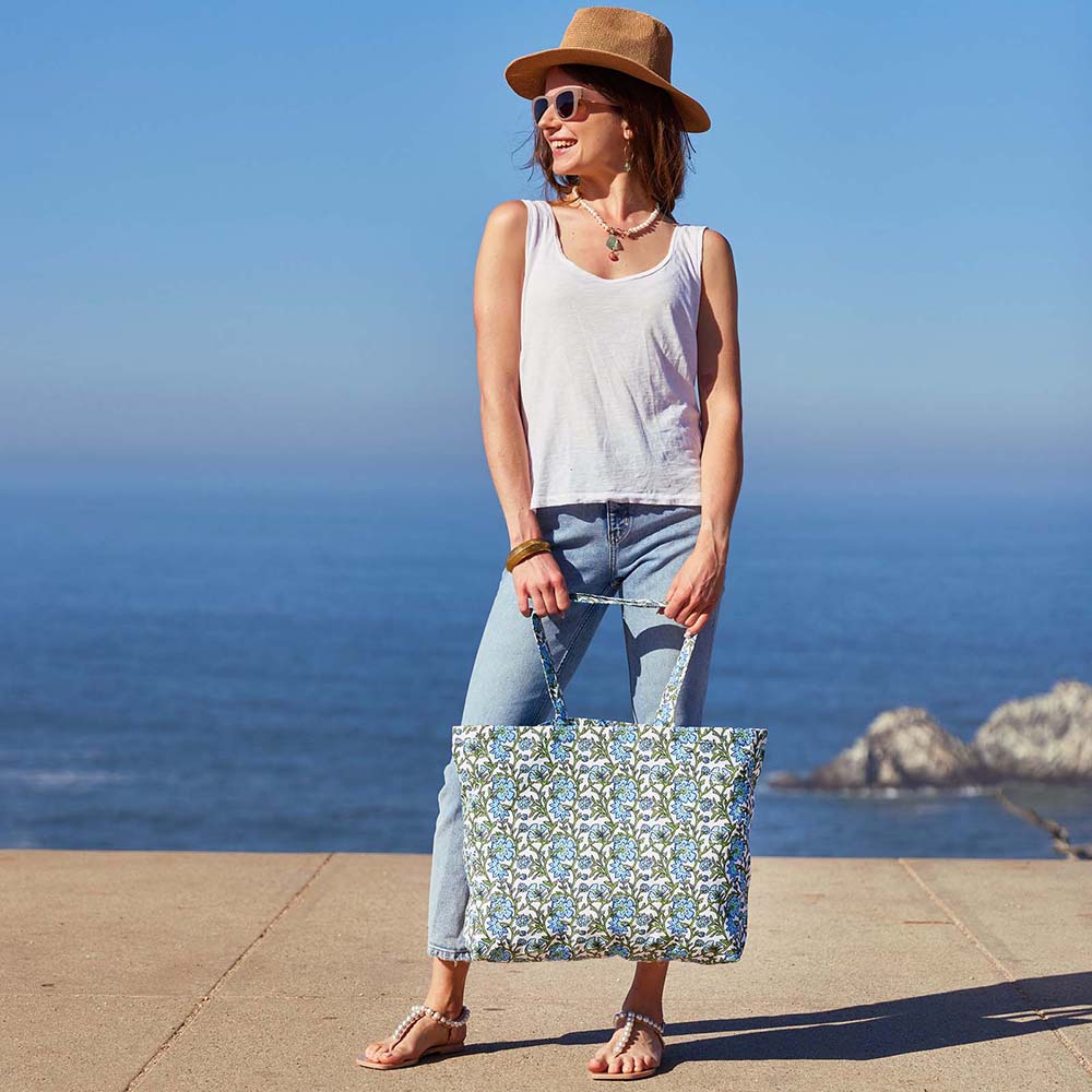 Sloane Canvas Tote Bag