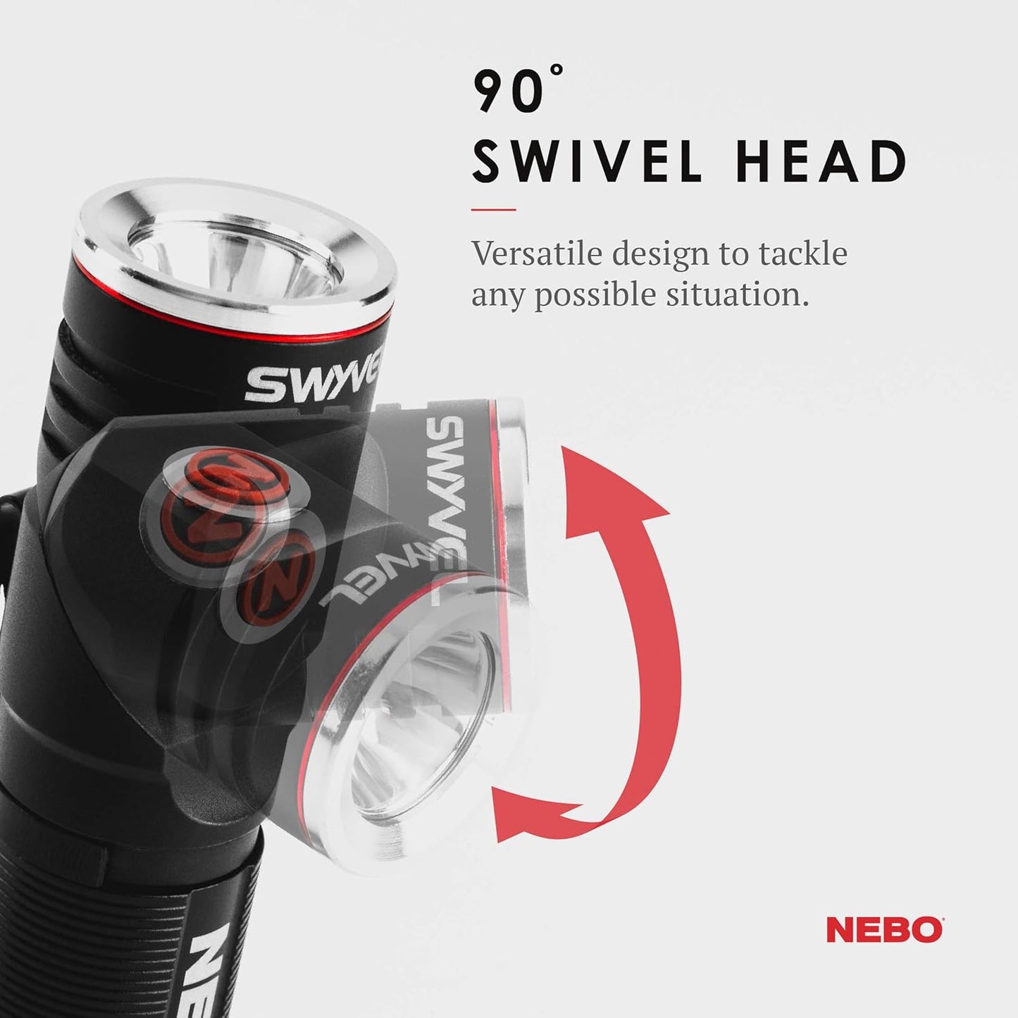 SWYVEL RIGHT ANGLE LIGHT