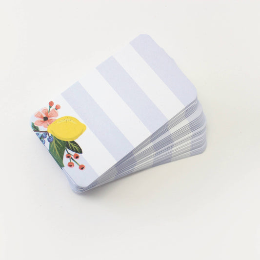 Lemon Stripe Pocket Notes™