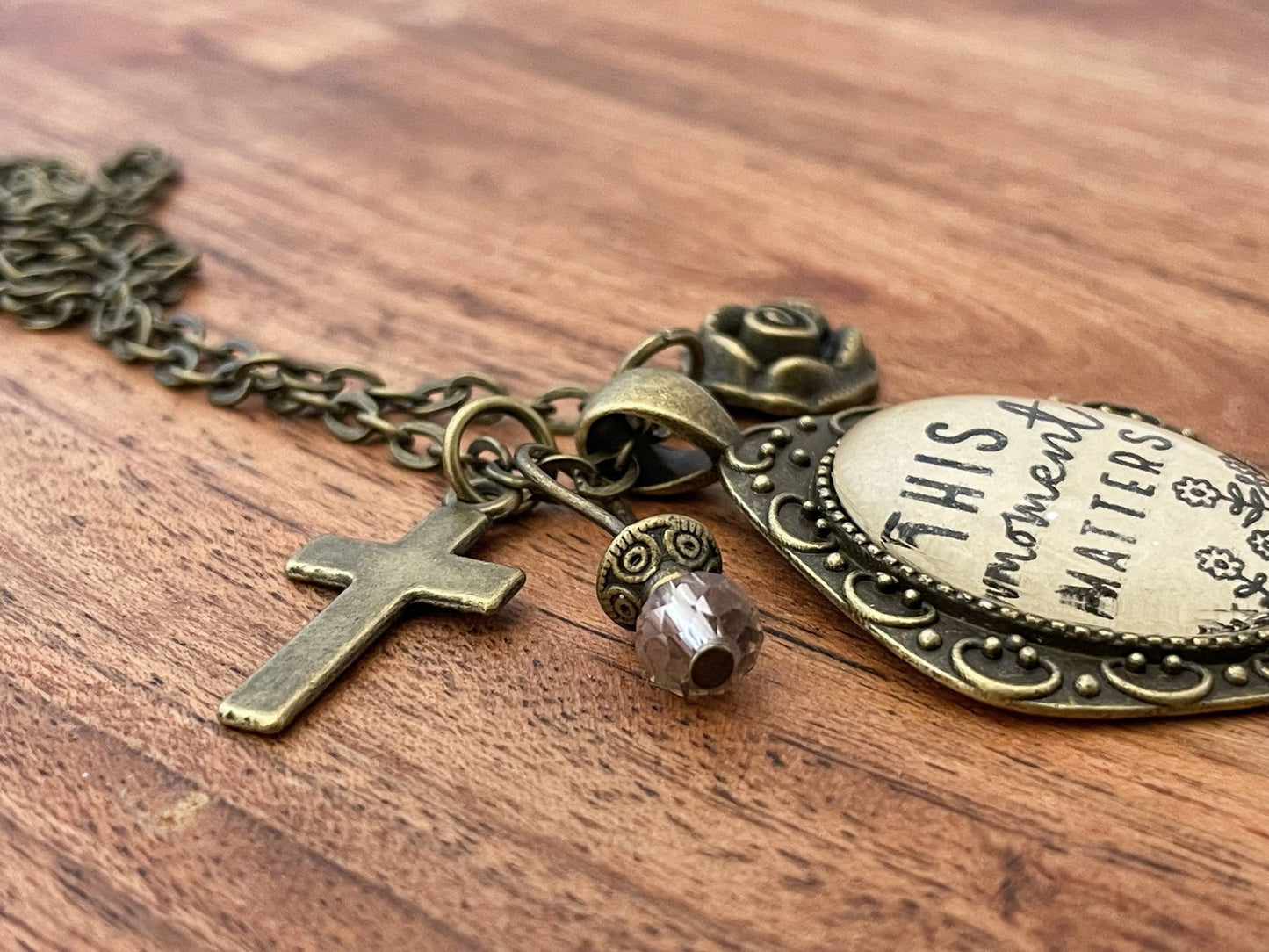 This moment matters necklace Christian jewelry