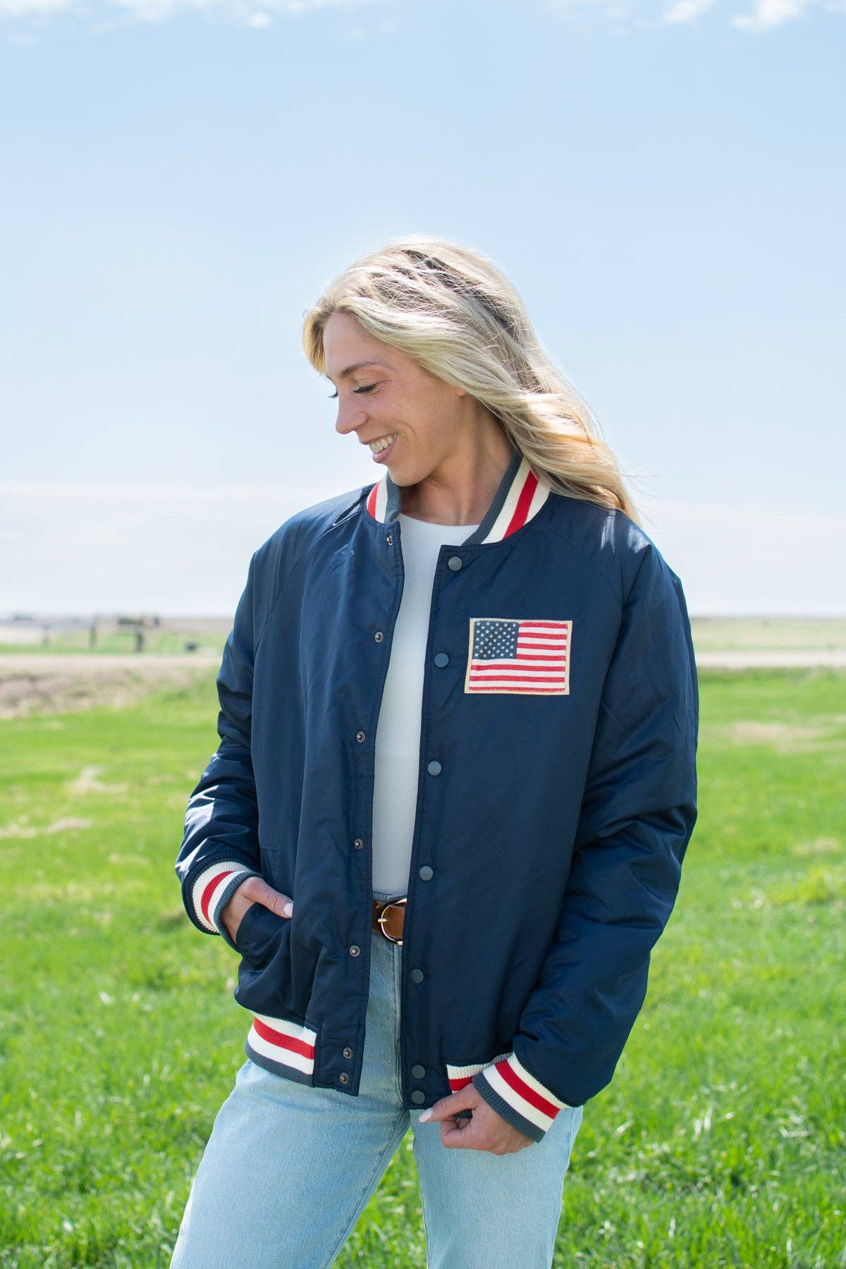 USA 250 Varsity Style Jacket