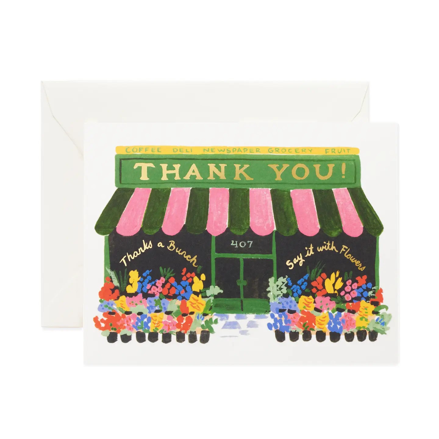 Flower Shop Thank You Cards Boxed Set