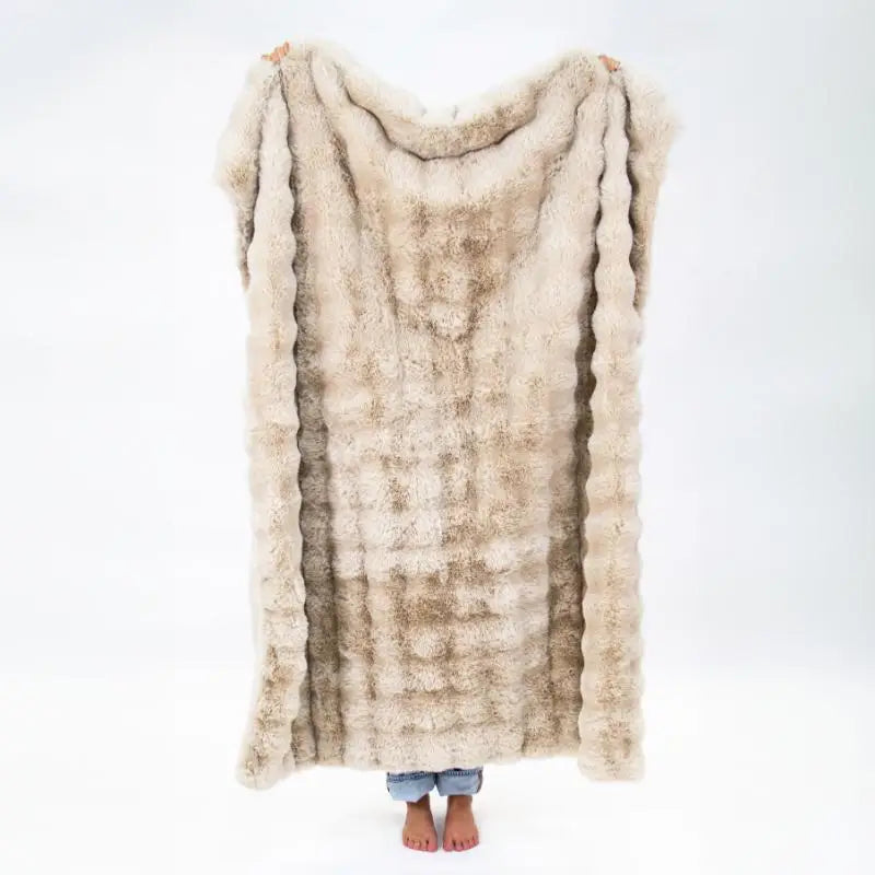 Faux Fur Throw Blanket
