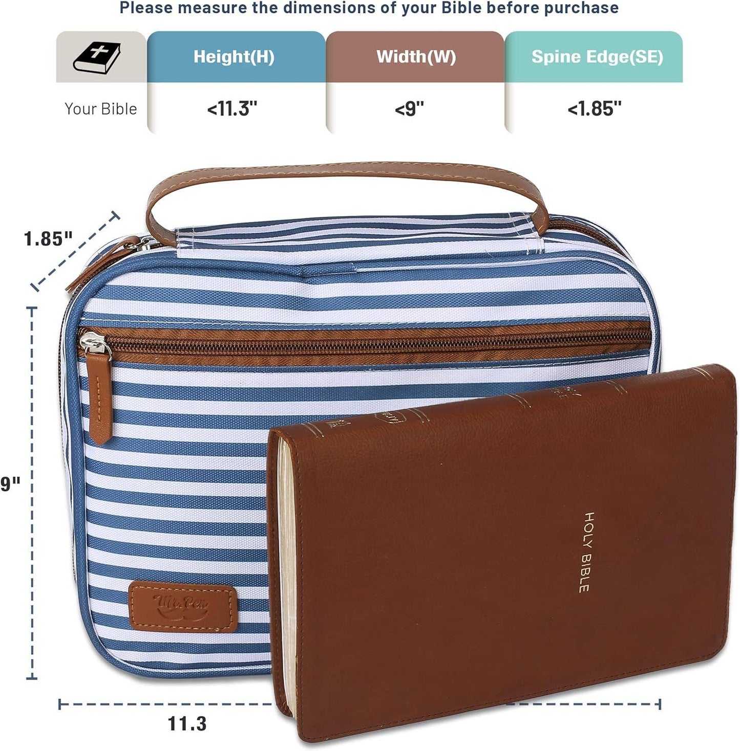 The Sunday Stripe Bible Carrier