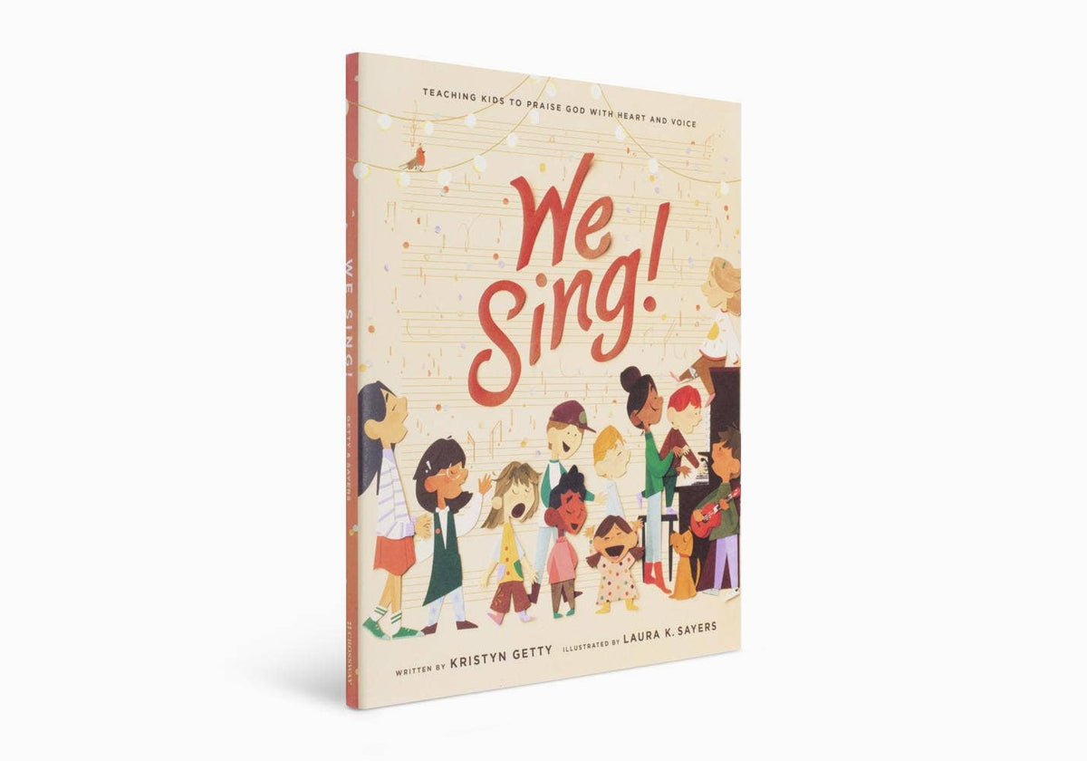 Angled view of We Sing! Teaching Kids to Praise God with Heart and Voice