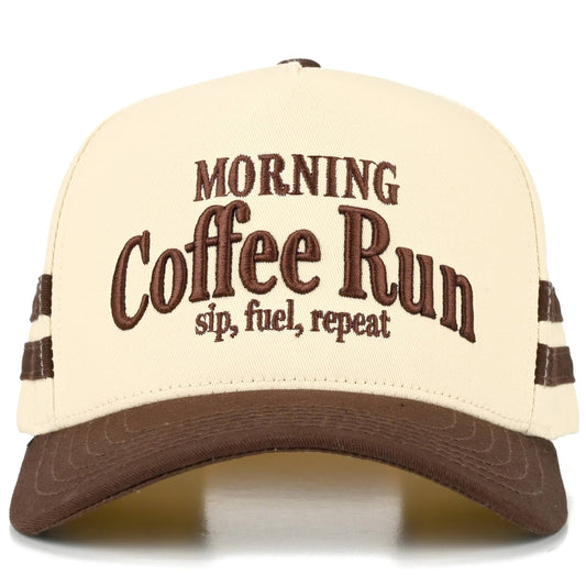Morning Coffee Run Trucker Hat