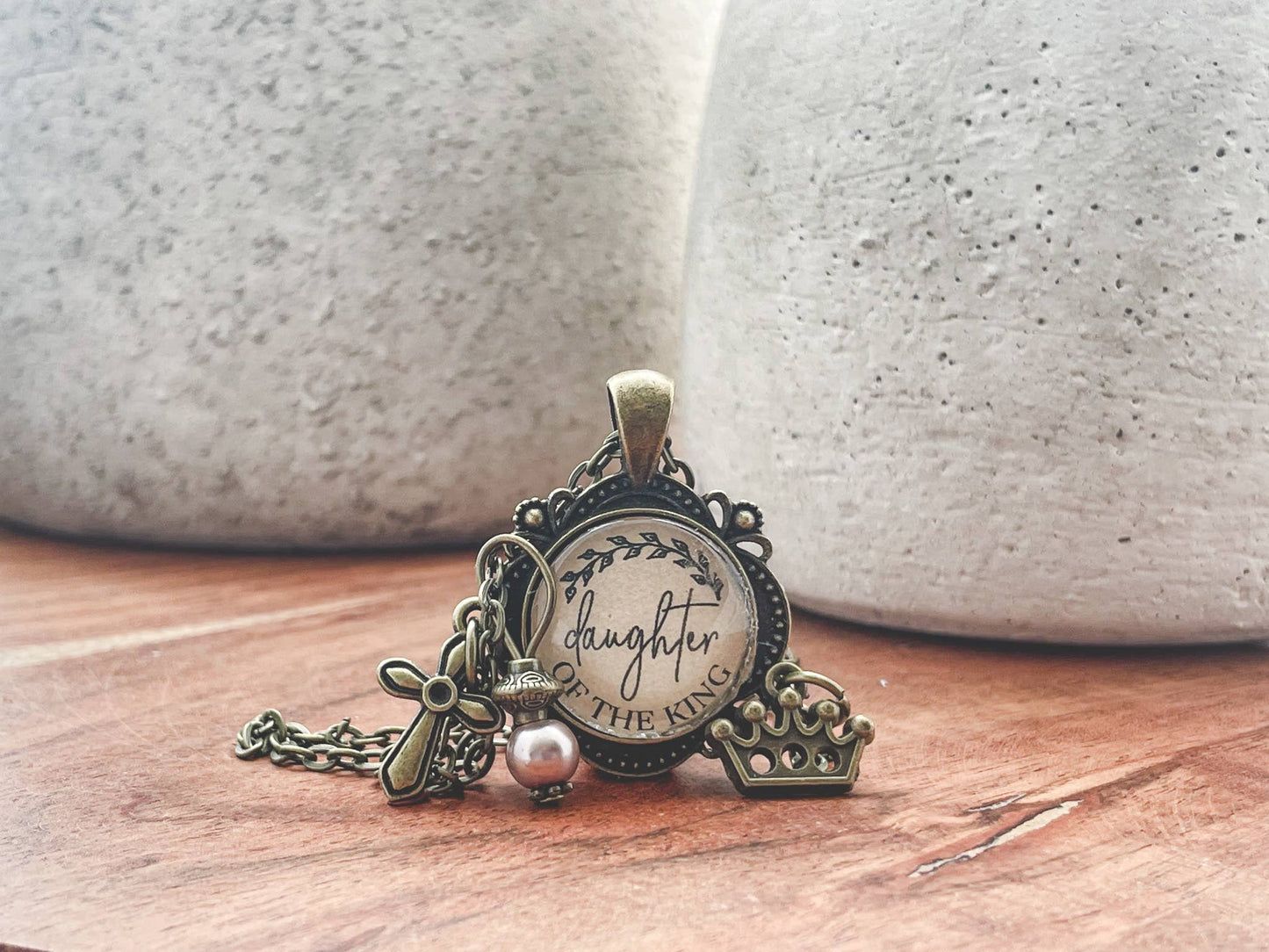 Daughter of the King Necklace Christian jewelry gift
