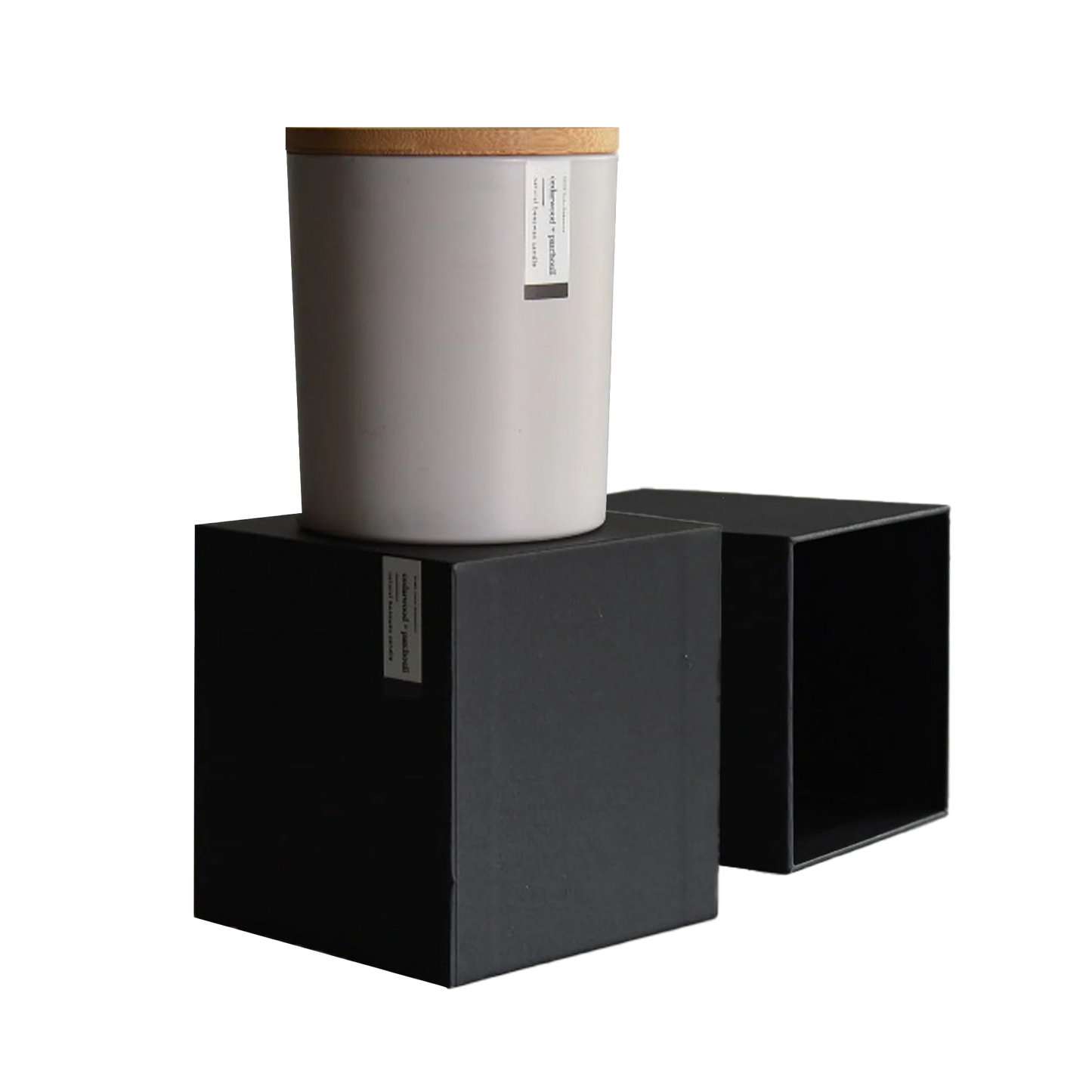 Cedarwood +Patchouli Beeswax Candle