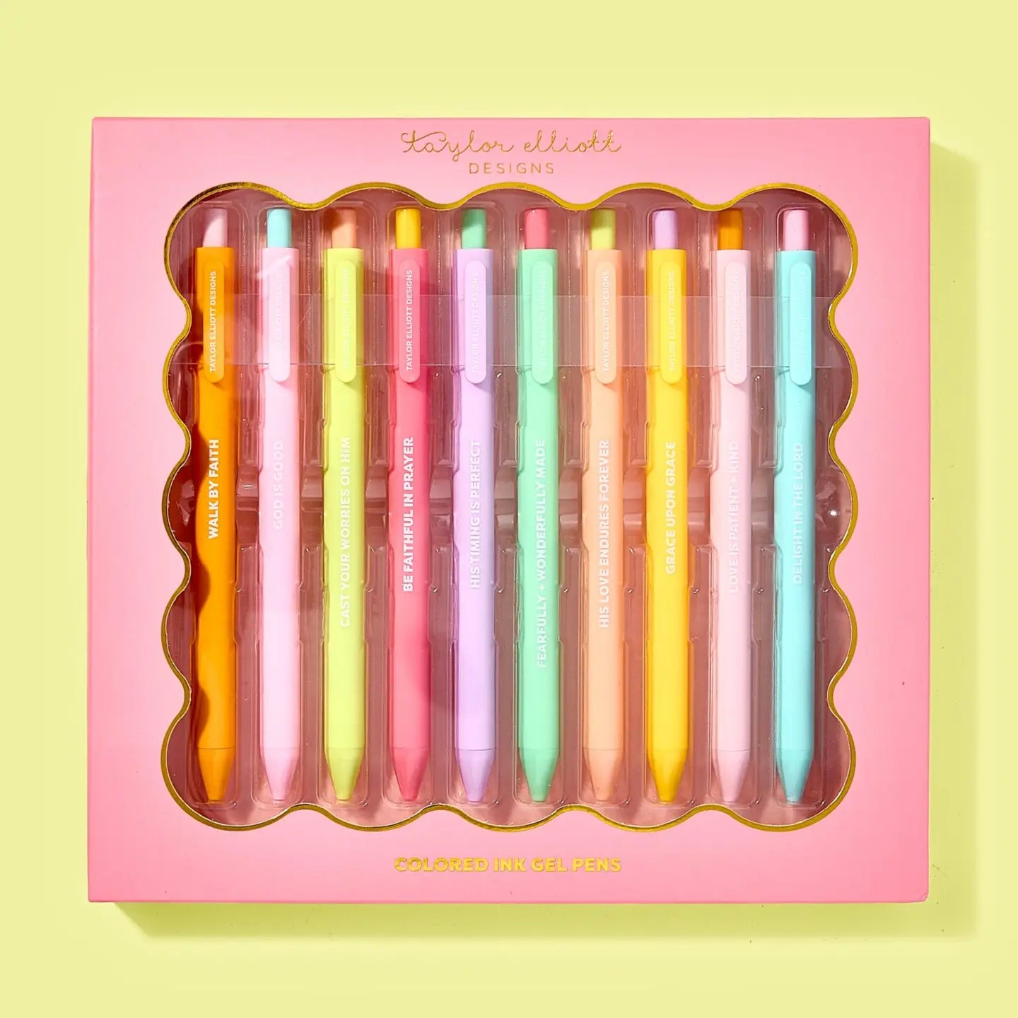 Faith Gel Pens Set