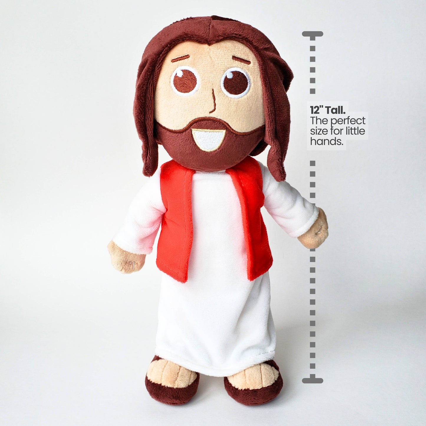 Talking Jesus Doll – 12" Plush with Bible Verses & Prayers
