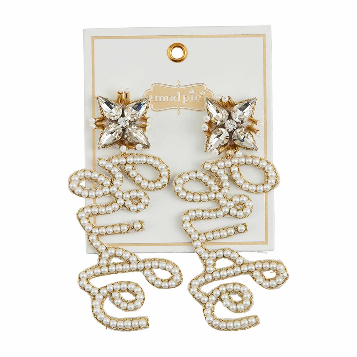 Wedding Beaded Earrings