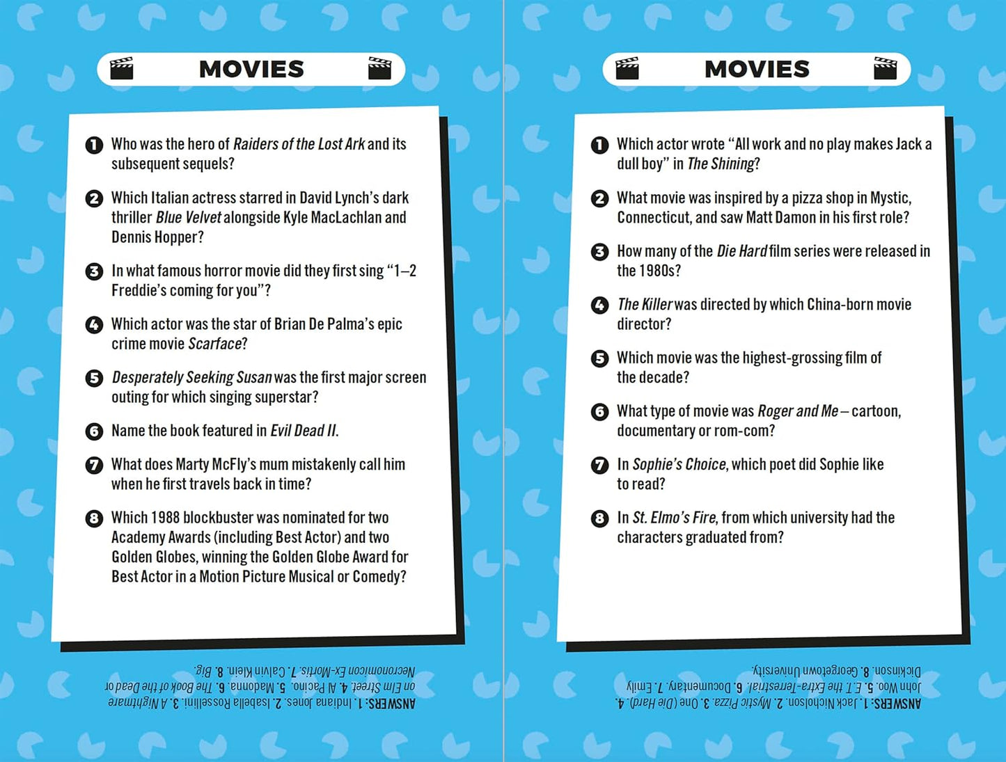 Best of the 80's Trivia Game