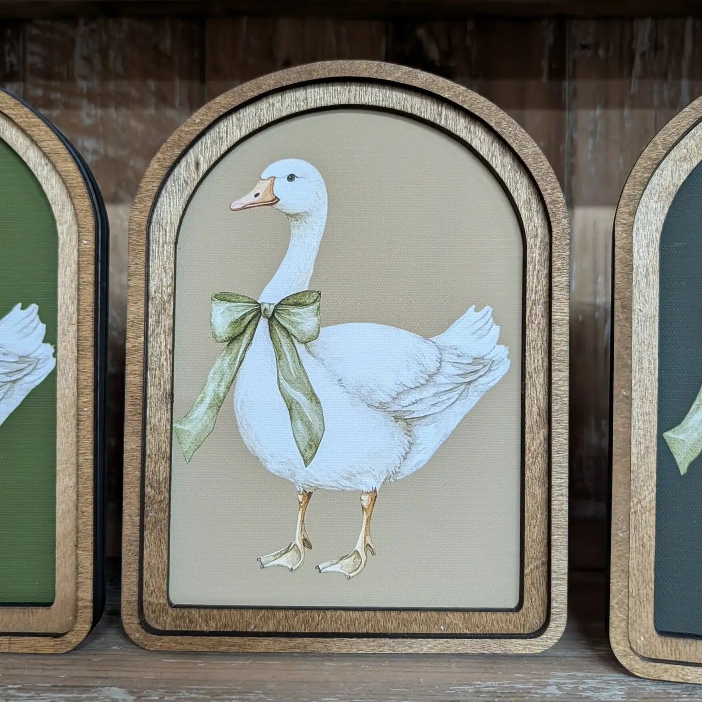 Spring Goose  Arch Top Art