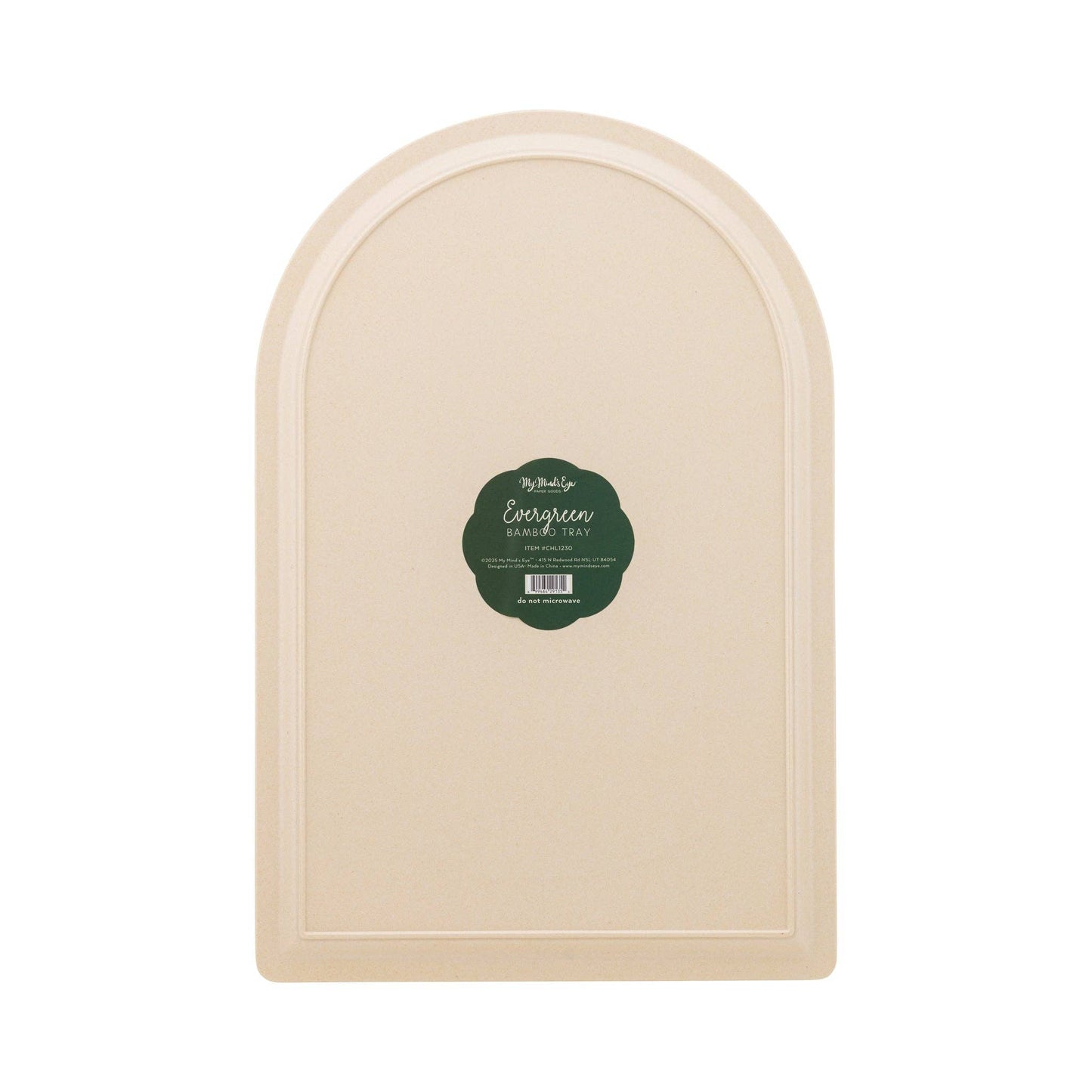 Christmas Tree Bamboo Tray