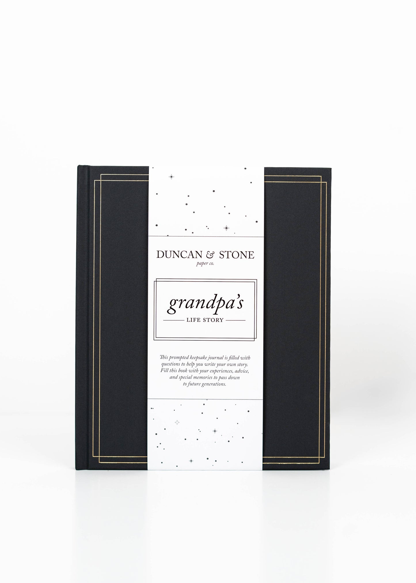 DAD Tell Me Your Story Journal - Linen Bound Life Story Book