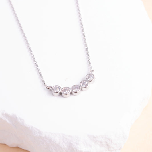 The Monroe Faux Diamond Necklace