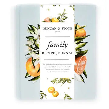 Family Recipe & Keepsake Journal